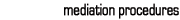 mediation procedures